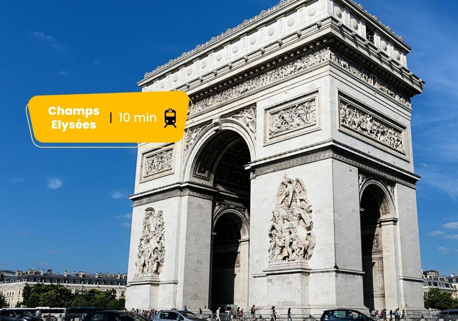 102-Suite Lenny - Superb Apartment In Paris Ngoại thất bức ảnh